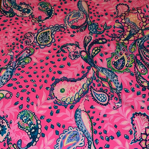 Lilly Pulitzer Sophiletta Dress Plumeria Pink Strut Your Stuff size Large NWT - Picture 3 of 8